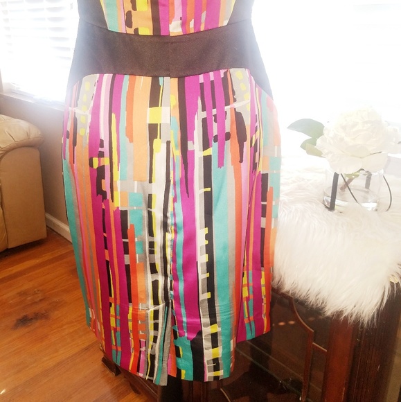 Allen B for Allen Schwartz Multi Color Dress - Picture 5 of 6